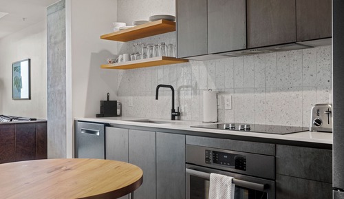 Apartamento, 1 cama de matrimonio grande con sofá cama, vistas a la ciudad