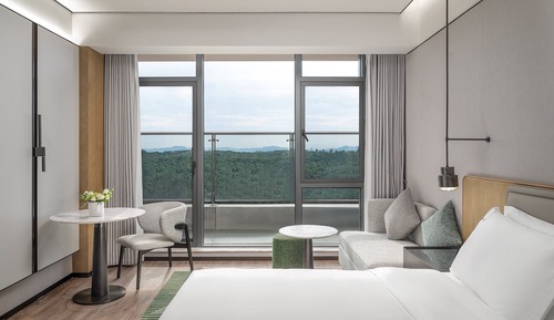 Habitación estándar, 1 cama de matrimonio grande, balcón