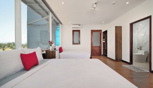Habitación cuádruple estándar, vistas a la playa