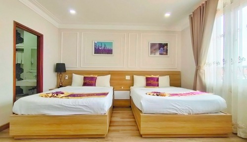 Habitación cuádruple familiar, vistas a la ciudad