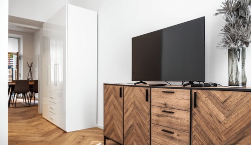 Apartamento básico, 1 habitación, cocina básica