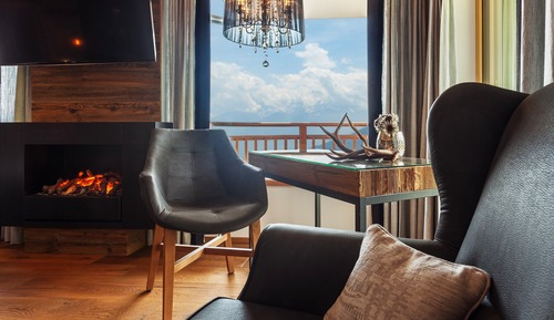 Suite Deluxe, balcón, vistas a la montaña
