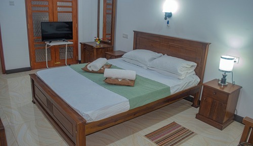 Habitación cuádruple Deluxe, varias camas, no fumadores, Aire acondicionado