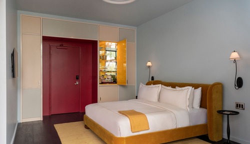 Habitación, 1 cama de matrimonio grande, accesible para personas con discapacidad