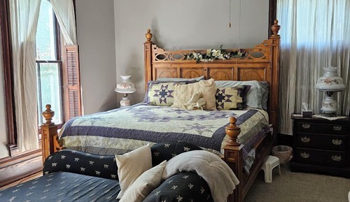 Habitación, 1 cama de matrimonio grande, vistas al jardín