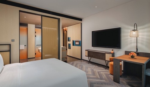 Habitación estándar, 1 cama de matrimonio grande, accesible para personas con discapacidad
