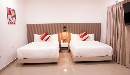 Habitación cuádruple Deluxe