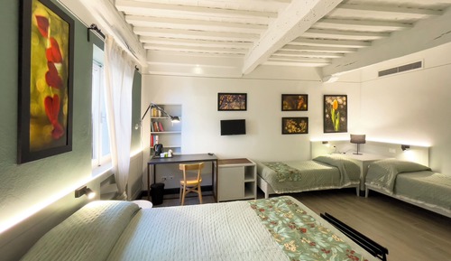 Habitación cuádruple familiar, no fumadores, vistas a la ciudad