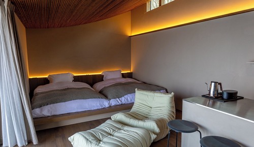 Habitación Deluxe con 2 camas individuales, 2 camas dobles, no fumadores, vistas al mar