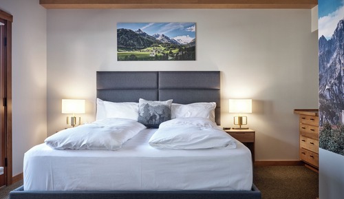 Suite, 1 cama de matrimonio grande, vistas a la montaña