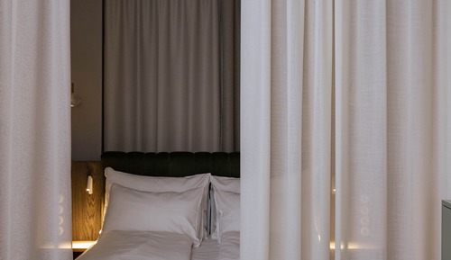 Suite estudio superior, 1 cama de matrimonio grande con sofá cama, no fumadores, vistas a la ciudad