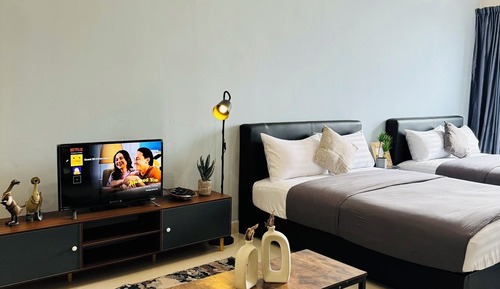 Suite estudio superior, vistas a la ciudad