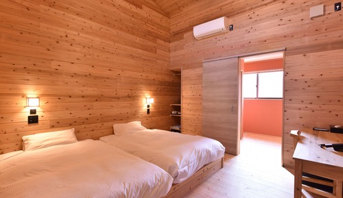 Habitación básica con 2 camas individuales, no fumadores, en edificio anexo (Shower Only)