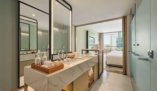 Habitación estándar, 1 cama de matrimonio grande, vistas a la piscina