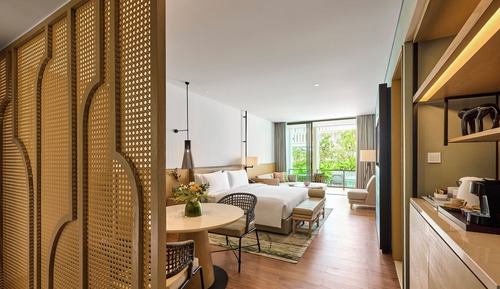 Suite, 1 habitación, vistas a la piscina