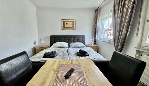 Habitación doble, baño privado