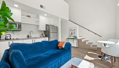 Loft, 1 cama de matrimonio con sofá cama, vistas a la ciudad