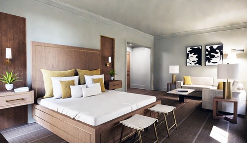 Suite estudio Deluxe, 1 cama de matrimonio grande, balcón