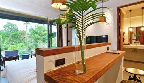 Habitación Deluxe doble, vistas al jardín