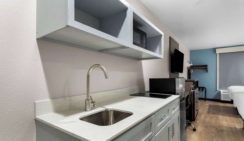 Habitación, 2 camas de matrimonio, no fumadores (Efficiency)
