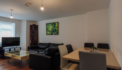 Apartamento, vistas al jardín