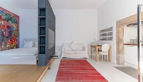 Estudio Confort, vistas al jardín, planta baja