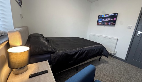 Habitación estándar doble, 1 cama doble con sofá cama