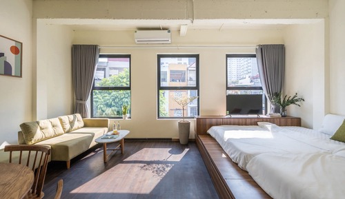 Estudio Deluxe, vistas a la ciudad