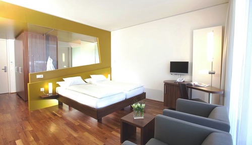 Habitación básica doble, vistas al jardín