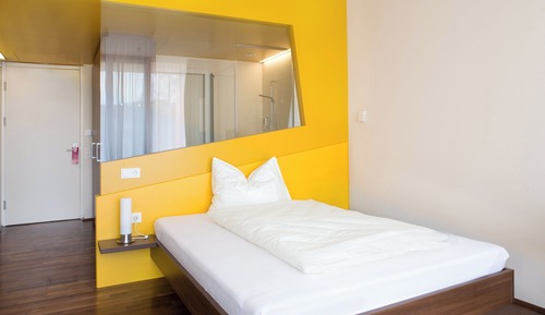 Habitación individual básica, vistas al jardín