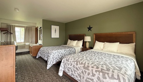 Habitación estándar, 2 camas de matrimonio, no fumadores