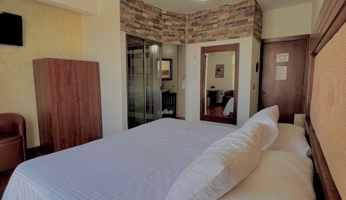 Habitación básica doble, vistas al jardín