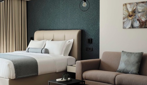 Suite Deluxe, balcón, vistas a la ciudad