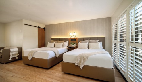 Habitación clásica, 2 camas de matrimonio, no fumadores