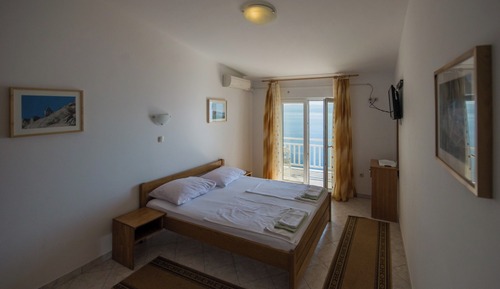 Habitación, vistas al mar