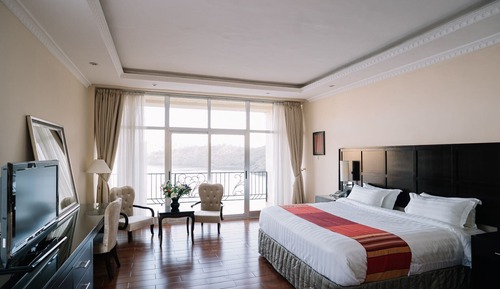 Suite junior, balcón, vistas al lago