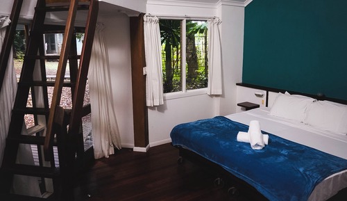 Loft, vistas al jardín