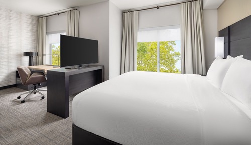 Suite estudio, 1 cama de matrimonio grande con sofá cama
