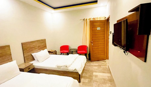 Habitación Deluxe con 1 cama doble o 2 individuales, varias camas, no fumadores, baño privado