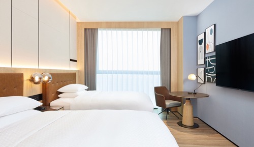 Habitación estándar, 2 camas dobles