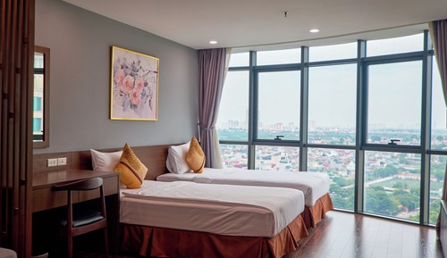 Estudio Deluxe, vistas a la ciudad