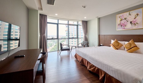 Apartamento Deluxe, balcón, vistas a la ciudad