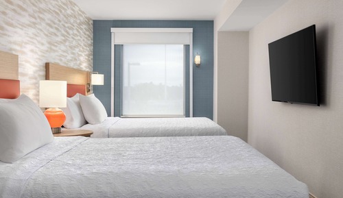 Suite estudio, 2 camas de matrimonio