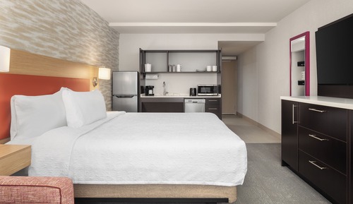 Suite estudio, 1 cama de matrimonio grande, accesible para personas con discapacidad (Hearing)