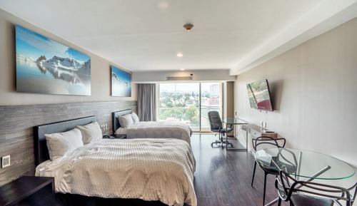 Apartamento de lujo, 2 camas dobles, planta ejecutiva