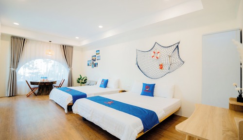 Habitación familiar con 2 camas individuales
