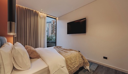 Apartamento, 2 habitaciones, vistas a la ciudad