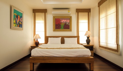 Habitación Deluxe doble, 1 cama de matrimonio grande, no fumadores, vistas al jardín