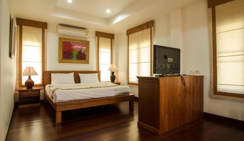 Habitación doble superior, no fumadores, vistas al jardín