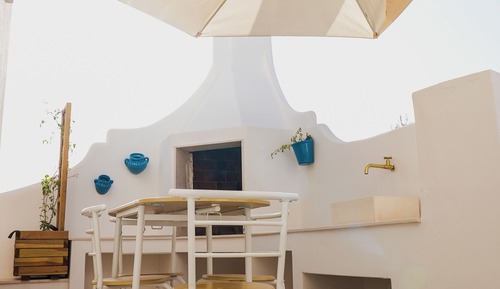 Habitación de lujo, balcón, vistas parciales al mar